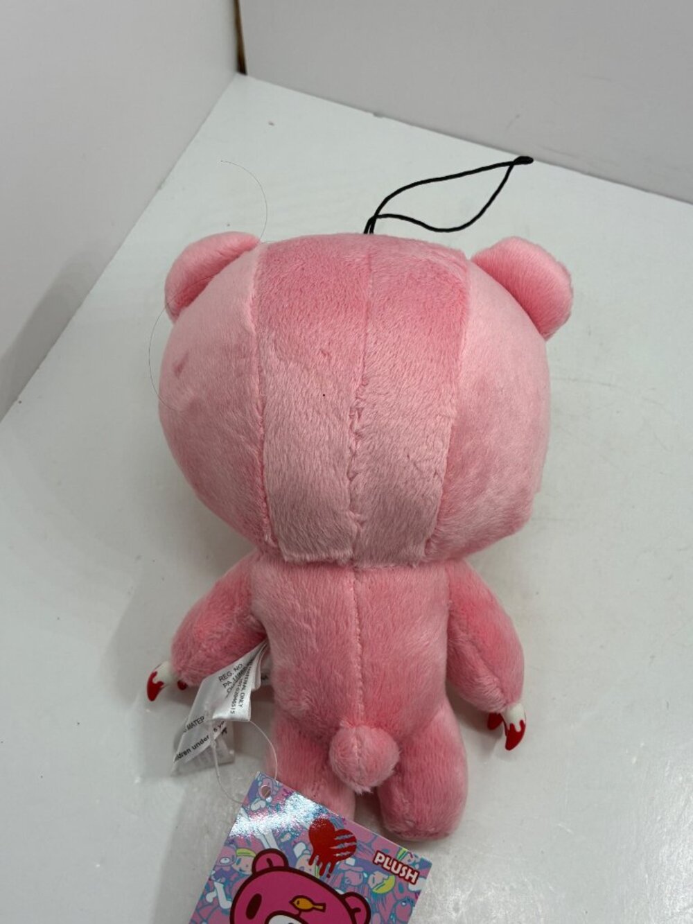 Gloomy Bear Pink Plushie 8" Naughty Grizzly Collectible Toy By Great Eastern Ent - Picture 4 of 5